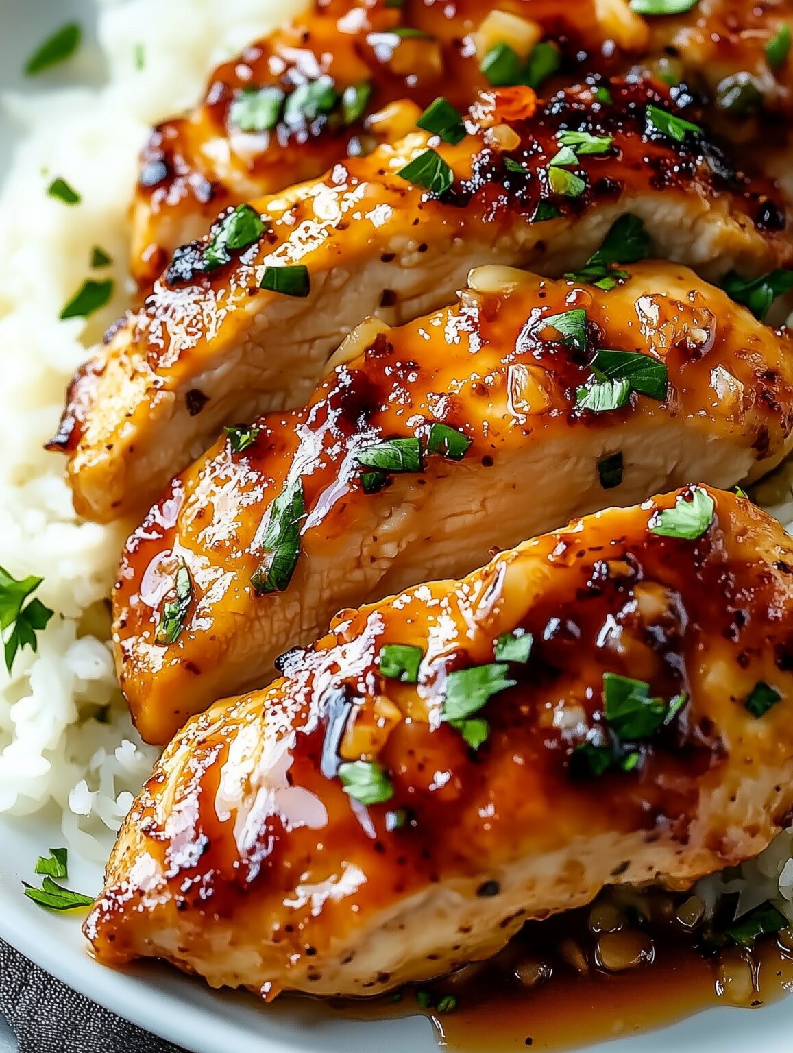 Honey Garlic Chicken Breasts - Recipes Hub