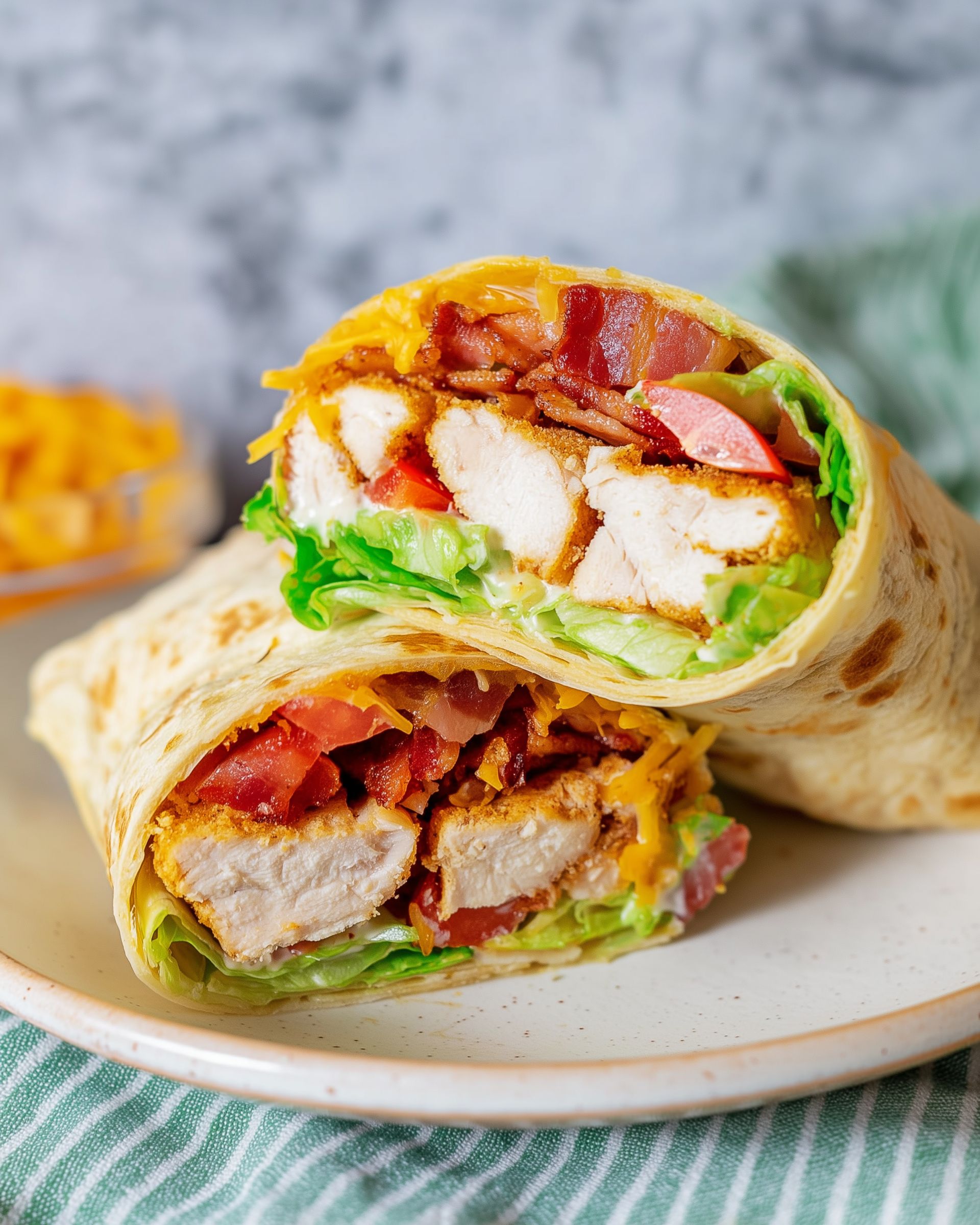 Chicken Bacon Ranch Wraps