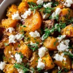 Colorful Golden Beet Salad with fresh greens and vinaigrette dressing