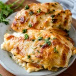 Delicious melt in your mouth chicken dish served with fresh herbs.