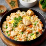 Turmeric Ginger Chicken Bone Broth made with fresh ingredients for optimal health.