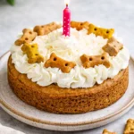 Delicious homemade dog cake recipe with natural ingredients