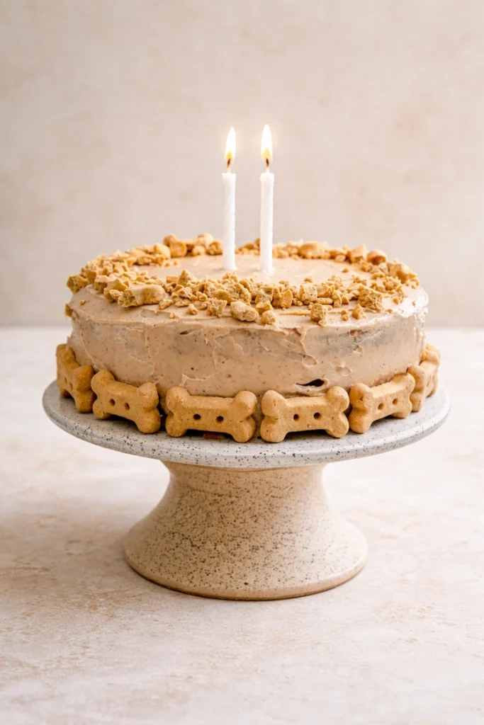 Delicious pumpkin dog cake recipe suitable for both pets and humans