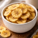 Crunchy and tasty banana chips, perfect for healthy snacking