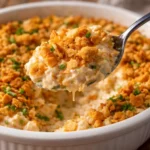 Delicious Crockpot Million Dollar Chicken with creamy sauce